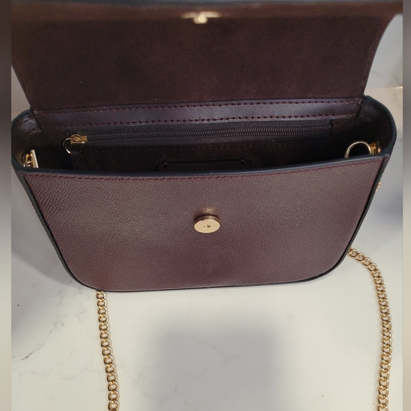 Coach Gemma Crossbody Bag in Colorblock with Butterfly Buckle. - Picture 9 of 11